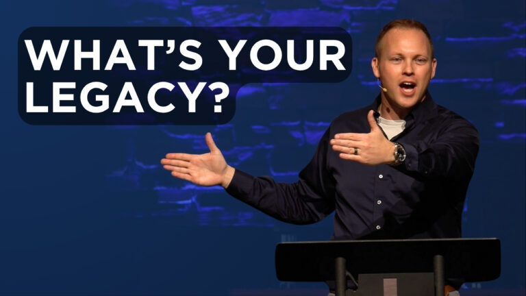 legacy sermon