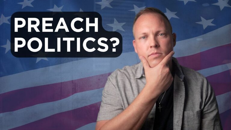 should pastors preach politics