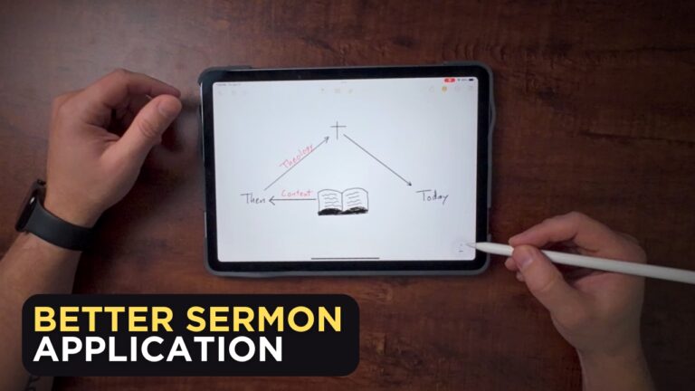 sermon application
