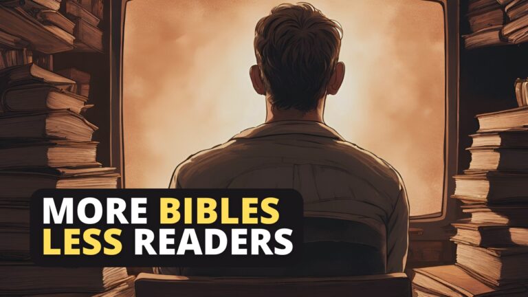 more Bibles less readers