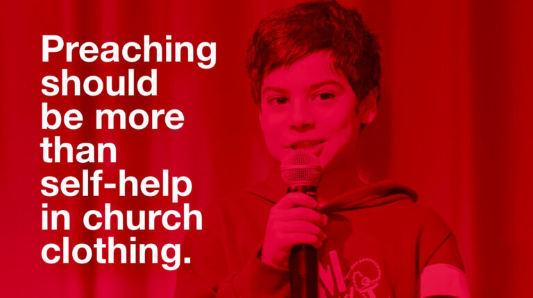 the difference between preaching and motivational speaking