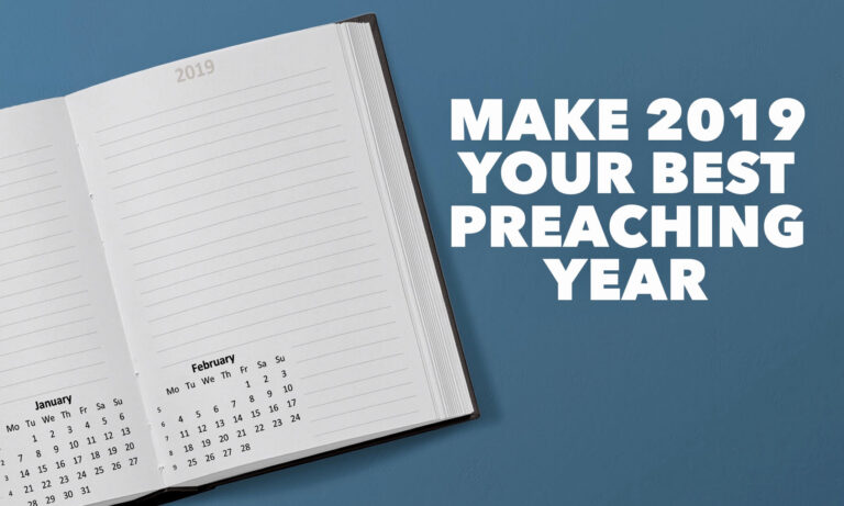 make this year your best preaching year