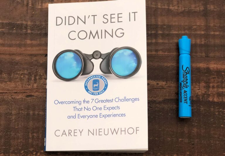 didn't see it coming book review