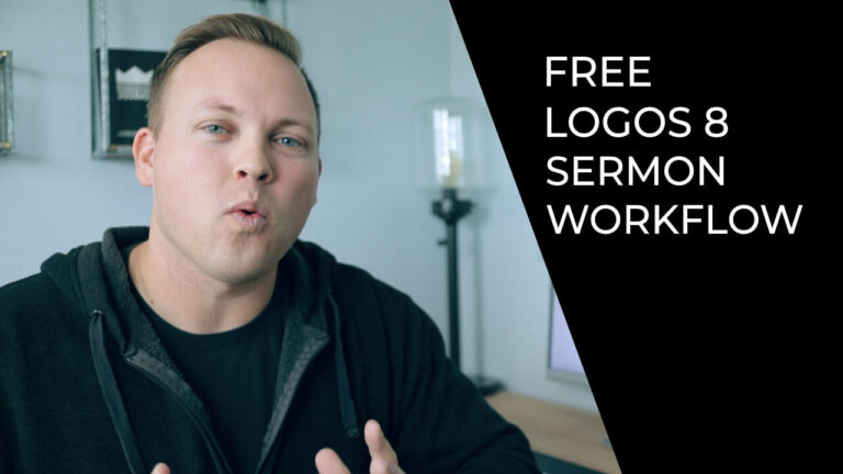 Logos sermon workflow