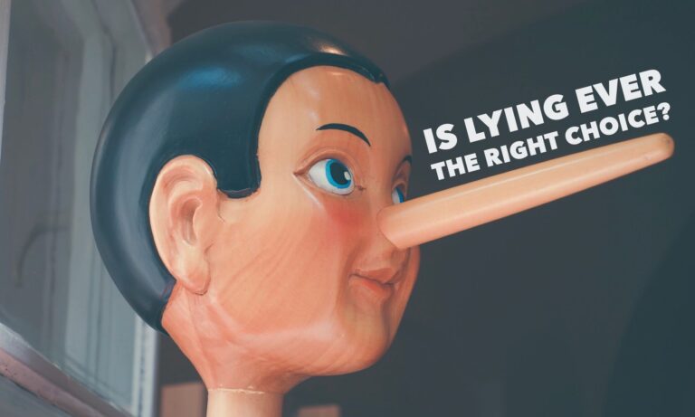 Is lying ever right