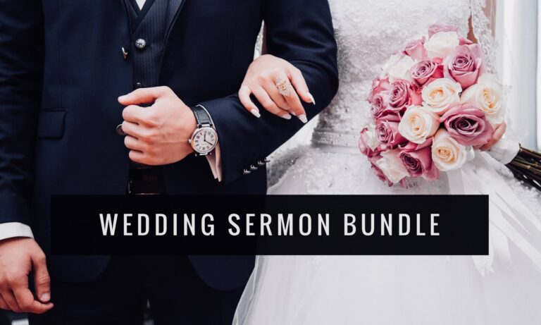 wedding sermon bundle
