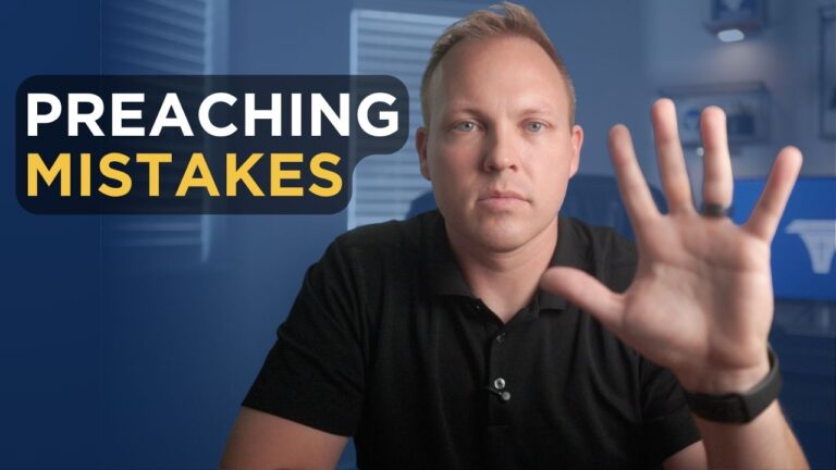 5 preaching mistakes pastors make