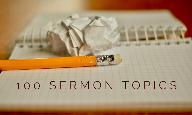 100 sermon topics