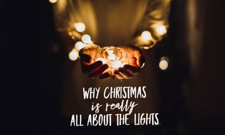 why Christmas is really all about the lights