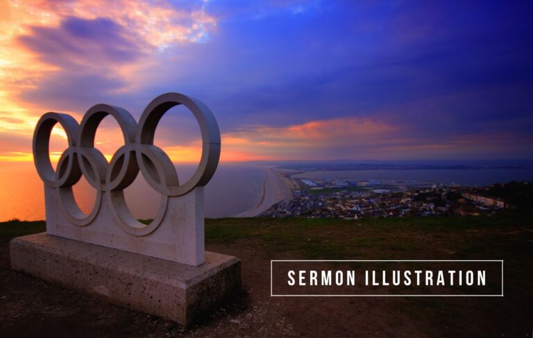 Olympian Sent to Finish the Race (Sermon Illustration)