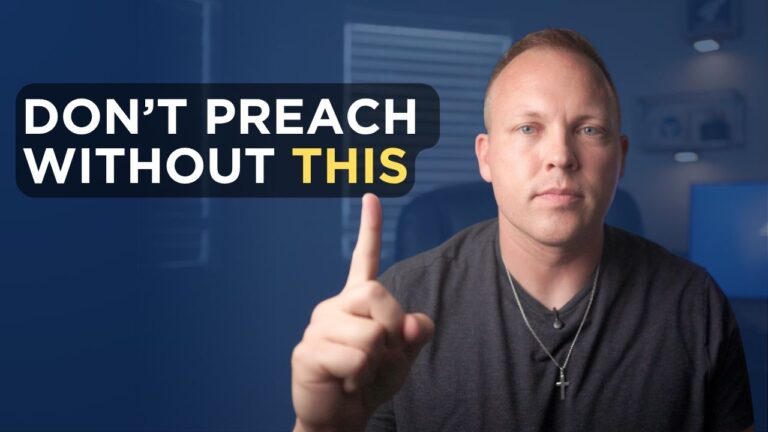 you can't preach without love
