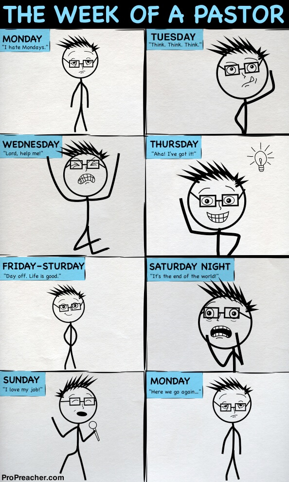 The Week of a Pastor