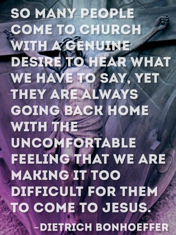 Preaching Quote Dietrich Bonhoeffer
