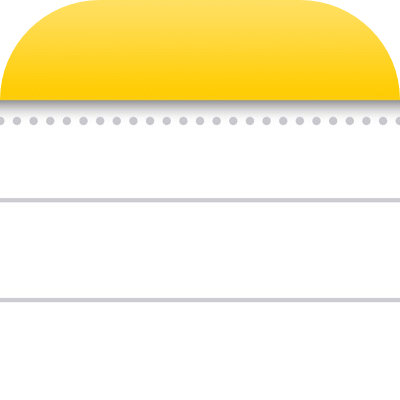 Apple Notes iPhone App