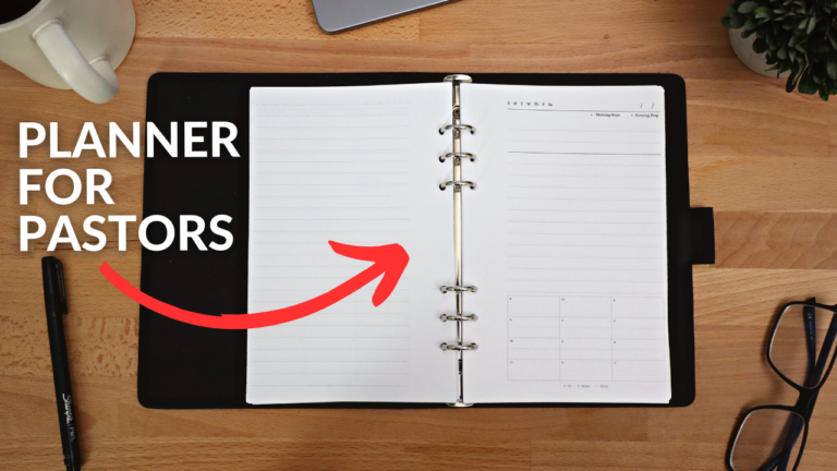 pastor planner