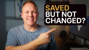 saved but not changed - Do the word James 1:22