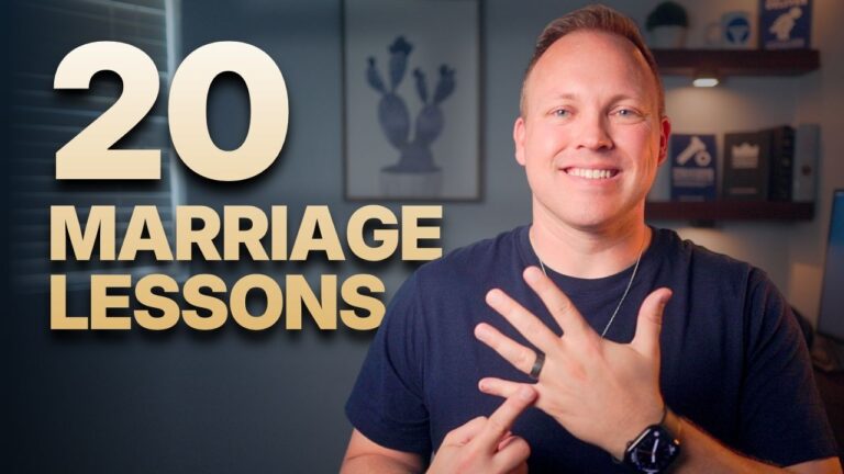 20 marriage lessons